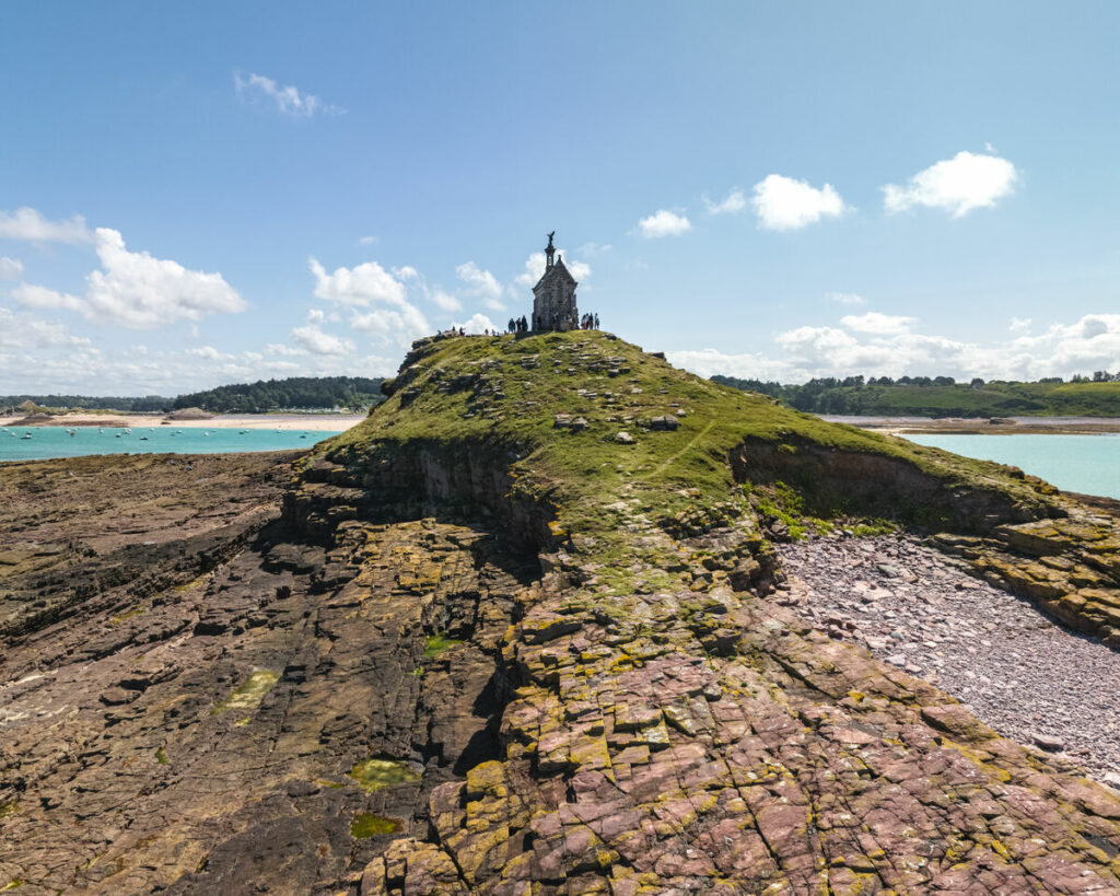 Ilot Saint-Michel à Erquy en Bretagne